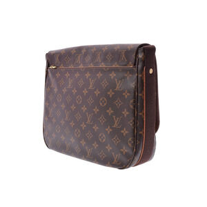 Louis Vuitton Bobur Bag Monogram Leather Messenger Brown Shoulder